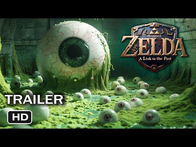 Zelda - The Movie (A Link to the Past) - 2025 Movie Trailer - Nintendo Parody