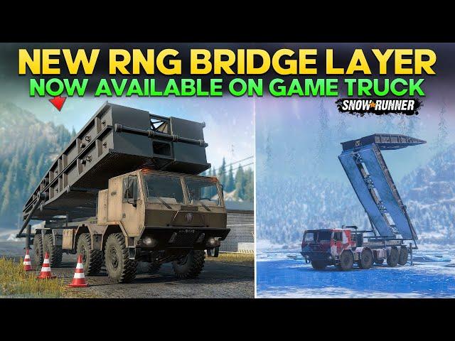 New RNG Bridge Layer Now Available on Game Truck in SnowRunner and  Season 12 Region