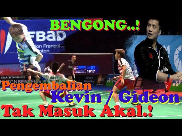 Tak Masuk Akal ..!!! 10 Pengembalian Terbaik Kevin Sanjaya / Marcus Fernaldi Gideon