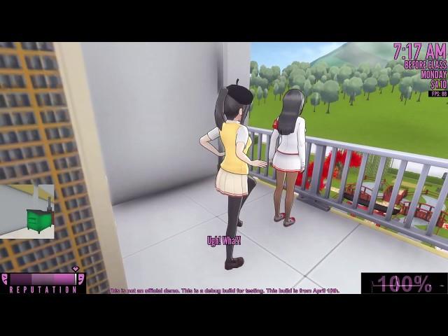 Yandere Simulator - Pushing, Crushing, Drowning, And Poisoning The Student Council Members