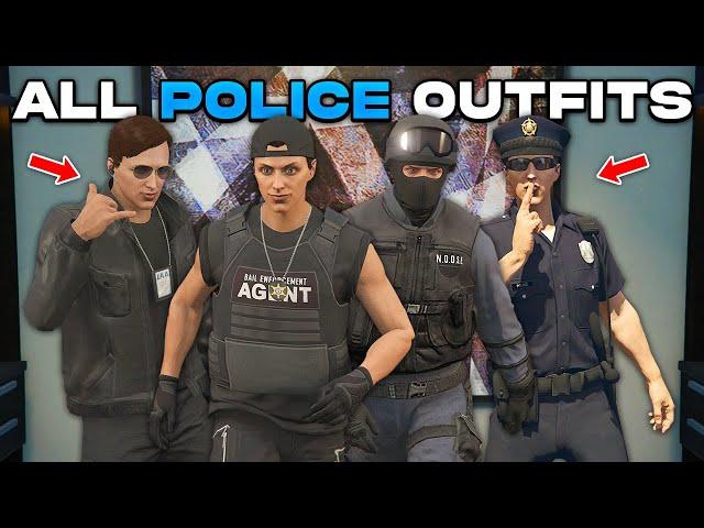 How To Get ALL Police Outfits in GTA 5 Online! (Updated)