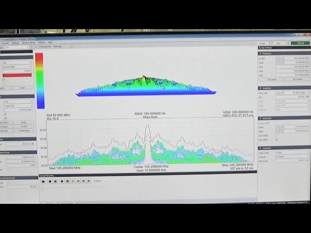 #77 : Review Signal Hound Spectrum Analyzer SA44B and Tracking Generator TG44 1Hz-4,4GHz