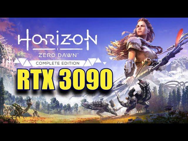 Horizon Zero Dawn RTX 3090 | 1440p - 2160p(4K) 4320p(8K) | FRAME-RATE TEST