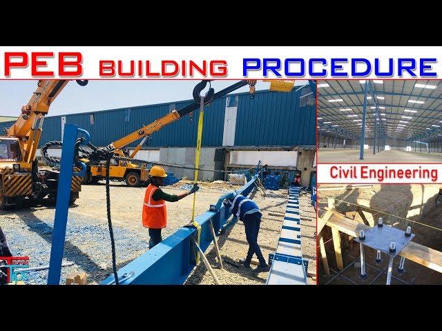 PEB Building Procedure Step by Step | Steel Structure Construction Procedure