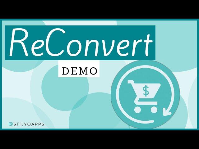 ReConvert Demo: Post Purchase Upsell App [SHOPIFY APPS]