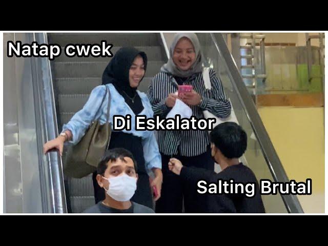 NATAP CWEK DI ESKALATOR SAMPE SALTING BRUTAL PART II