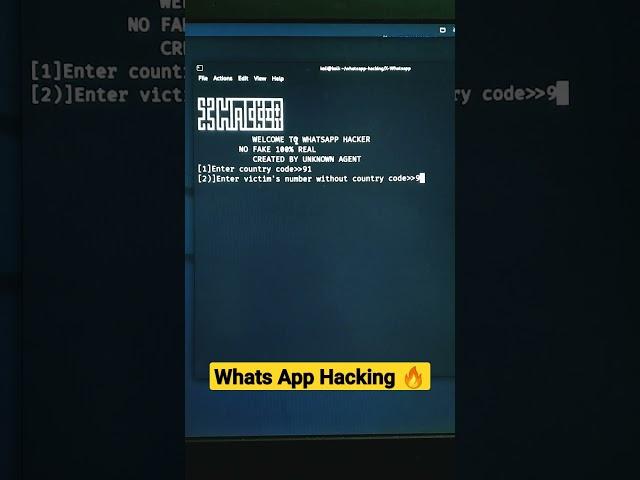Hacked my Whats App  This App can Hack your Whats App  #whatsapp #hacking #cybersecurity