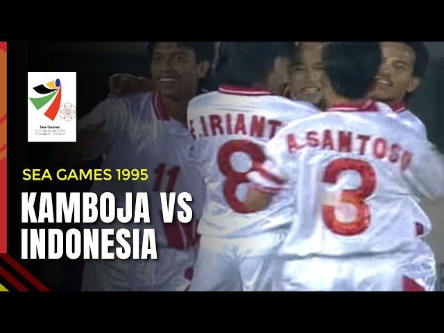 KAMBOJA VS INDONESIA - Sea Games 1995 - Laga Klasik