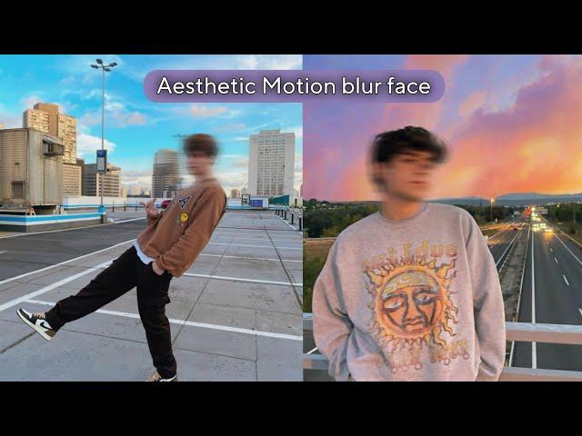 How to Edit Aesthetic Motion Blur Face | Aesthetic Motion Blur Face PicsArt Tutorial 