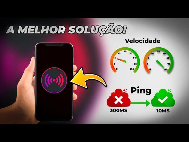 INTERNET LENTA, PING ALTO e VÍDEOS TRAVANDO - Como Resolver no ANDROID