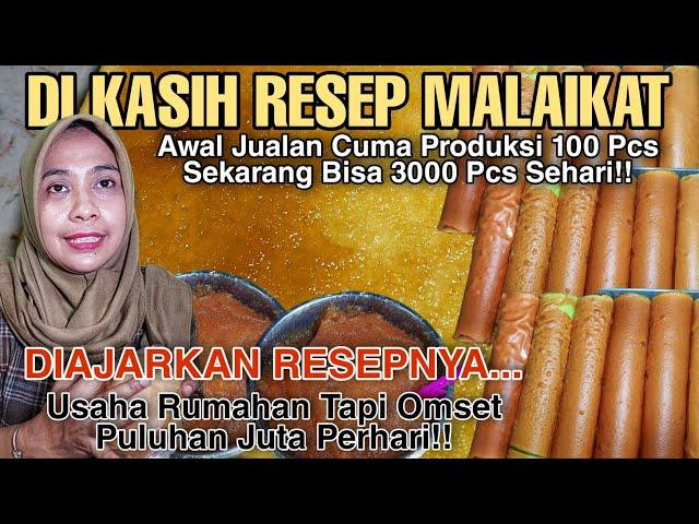 CUMA JUALAN BOLU GULUNG TAPI OMSETNYA 66 JUTA ++ SEHARI!! Usaha RUMAHAN SUKSES PUNYA BANYAK KARYAWAN