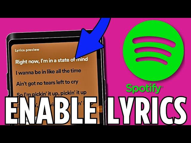 How to Enable Lyrics on Spotify (2024)