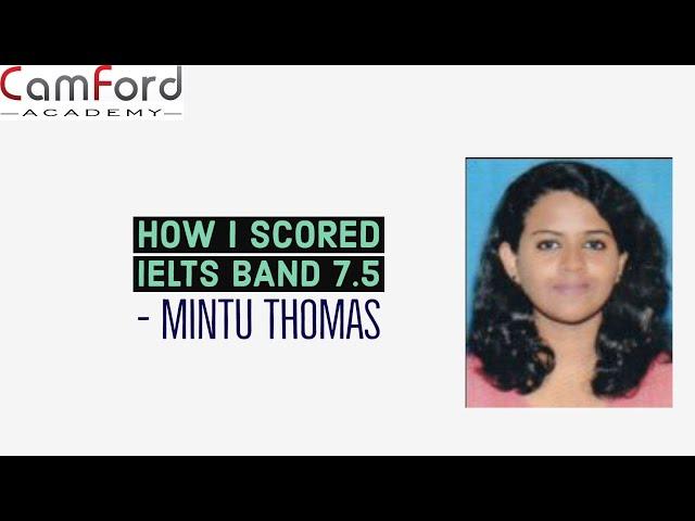 IELTS overview by Mintu with 7.5 IELTS BAND Score @ Camford, Best IELTS Centre in Trivandrum, Kerala