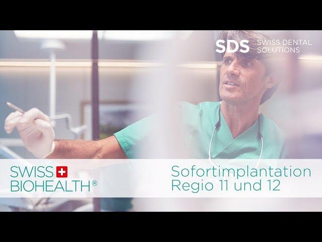 Sofortimplantation Regio 11 und 12 mit dem SDS All IN ONE Concept | Keramikimplantat