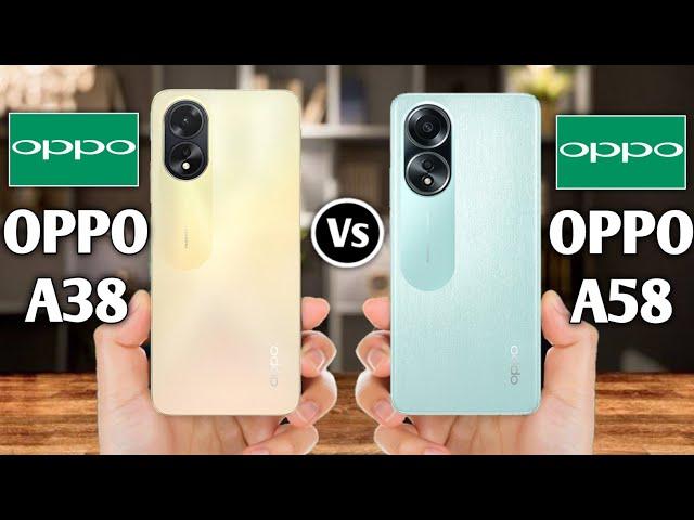 Oppo A38 4G Vs OPPO A58 4G