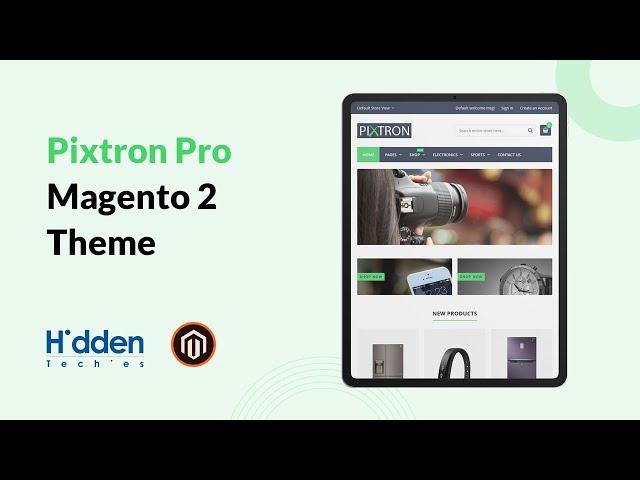 Pixtron Pro - Premium Magento 2 Theme | Electronics | HiddenTechies