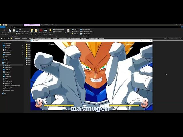 Dragon Ball FighterZ V6 Mugen Tutorial PC Install 【+ Link】