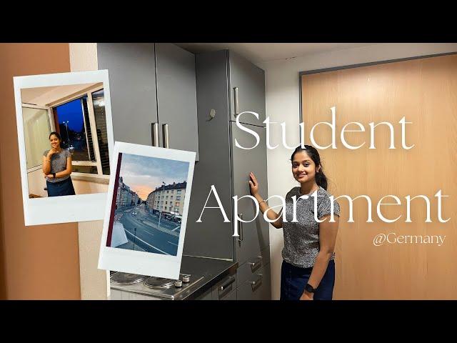 Student Apartment in Germany | 360€ Studio Apartment | Amenities in 19 sqm studentenwohnung