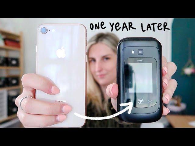 i used a flip phone for 1 year. here’s what i learned.