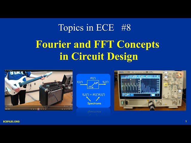 Fourier and FFT Concepts in Circuit Design - Part 1 (ECE Topics #8)