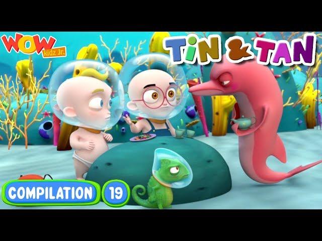 Preschool Videos | Tin And Tan | Toddler Cartoons | Compilation 19 | WowKidz Jr