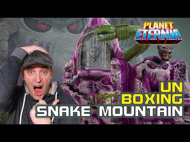 Unboxing Snake Mountain (MotU Origins) | PlanetEternia