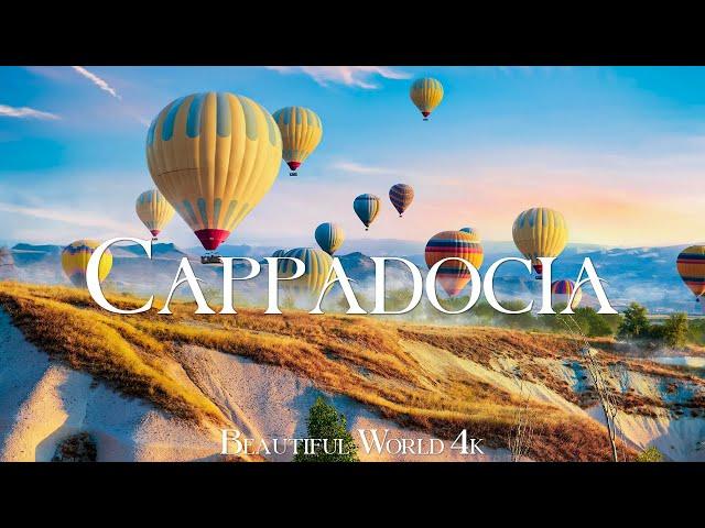 Cappadocia 4K Nature Relaxation Film - Meditation Relaxing Music - Travel Nature