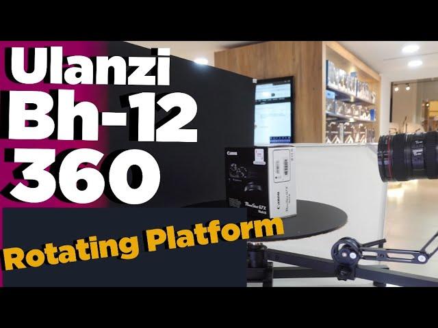 ULANZI BH-12 | 360 Rotating Platform Overview  | Start your studio!