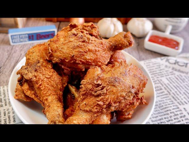 SECRET REVEALED! We Made the Crispiest Chicken Ever! 泰式炸鸡 Crunchy Thai Crispy Fried Chicken Recipe