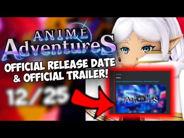 Anime Adventures JUST DROPPED NEW TRAILER & Official Release Date