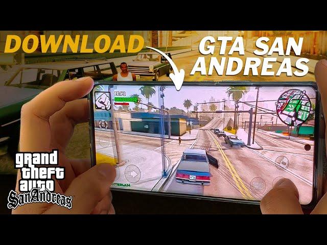 Download GTA San Andreas on Android 2024 | GTA San Andreas Download | Gta Game Download #gtasa