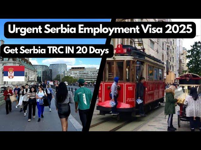 Serbia Visa Today Update,Serbia Work Permit Visa 2025,Serbia Jobs,Serbia Work Permit 2024 New Update