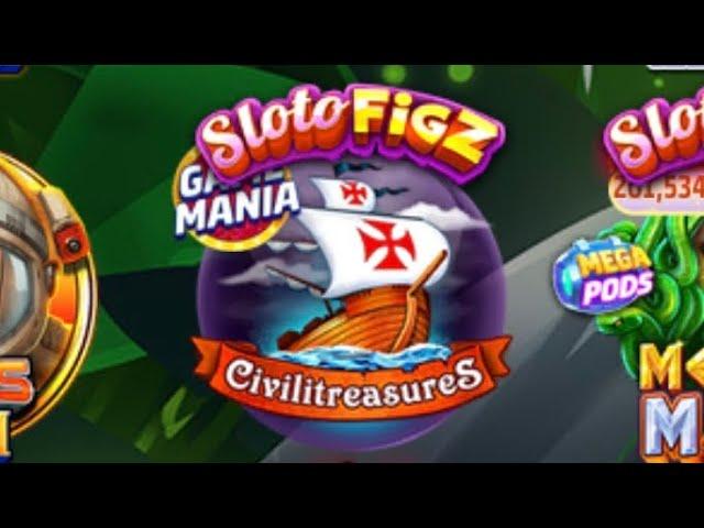 Slotomania. GAME MANIA, 30 free spins. Max bet 1.6Q #CivilitrasureS