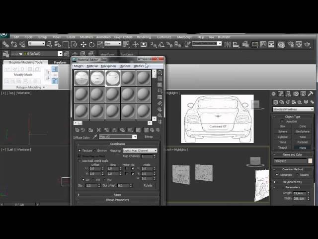 Tutorial: Setting up reference images for modeling in Autodesk 3Ds Max