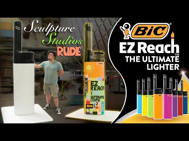 Making a Giant BiC EZ Reach Lighter by Sculpture Studios