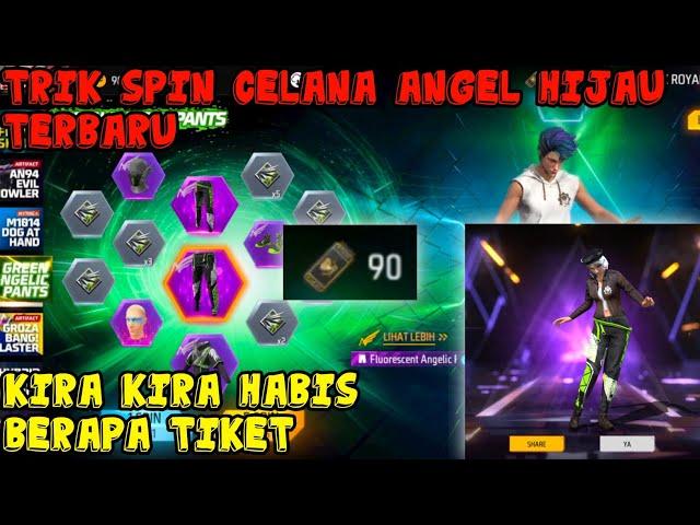 TRIK SPIN CELANA ANGEL HIJAU TERBARU||SPIN CELANA ANGEL HIJAU TERBARU