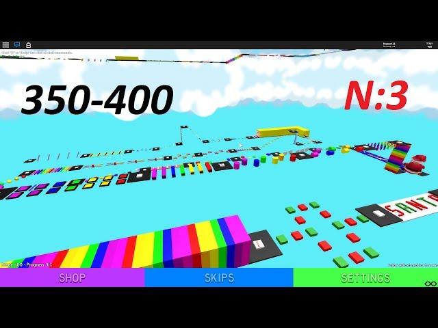 Roblox.Mega Fun Obby!!! Уровни 350-400.