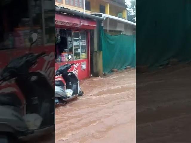 HEAVY RAINS: WATERLOGGING AT KHORLIM-MAPUSA