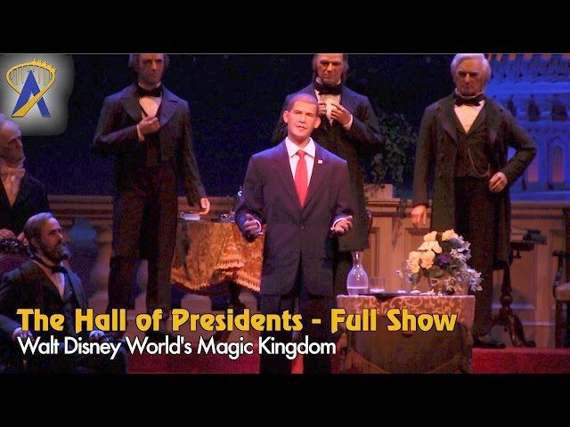 The Hall of Presidents - Full Show starring Obama at Disney's Magic Kingdom