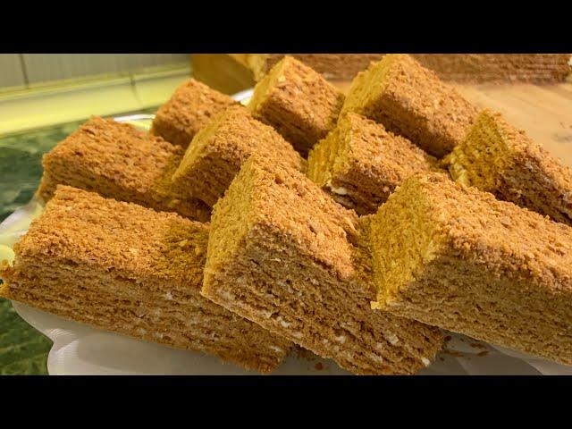 К Новогоднему столу: Торт Медовик | Honey cake |Մեղրով թխվածք