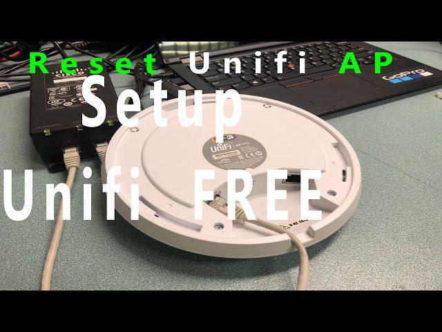 Hard Reset , Factory Reset UniFi AP Pro and Setup Unifi AP for beginner