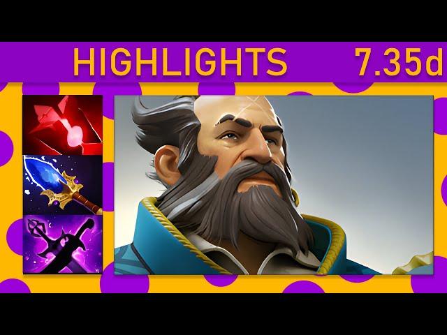  Karl Kunkka |15/4/15 - 76%| Mid Highlights 7.35d - Dota 2 Top MMR