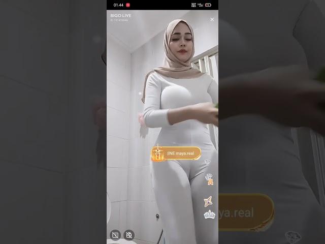 jilbab maya bigo live