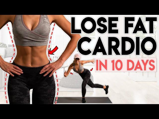 FULL BODY FAT LOSS in 10 Days (cardio) | 15 minute Home Workout