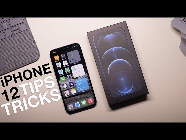 How to use iPhone 12 (Pro) + Tips/Tricks!