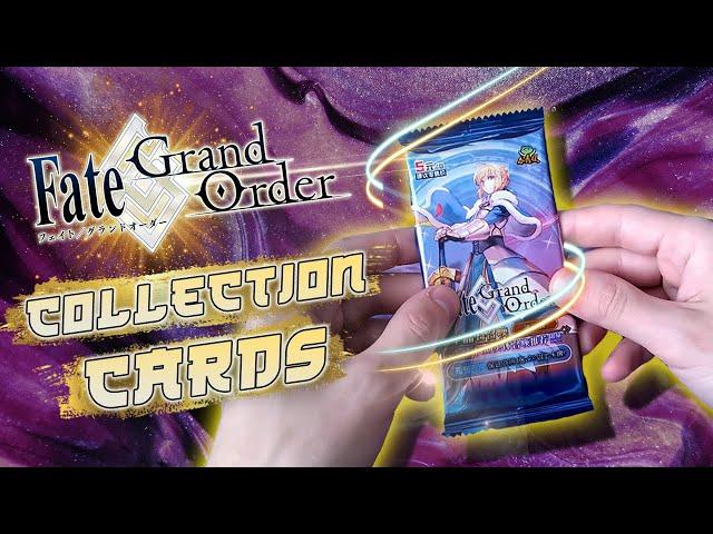 Fate Grand Order have physical collection cards?!