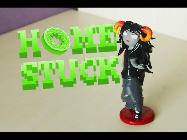 Homestuck | Aradia | Polymer clay | Tutorial