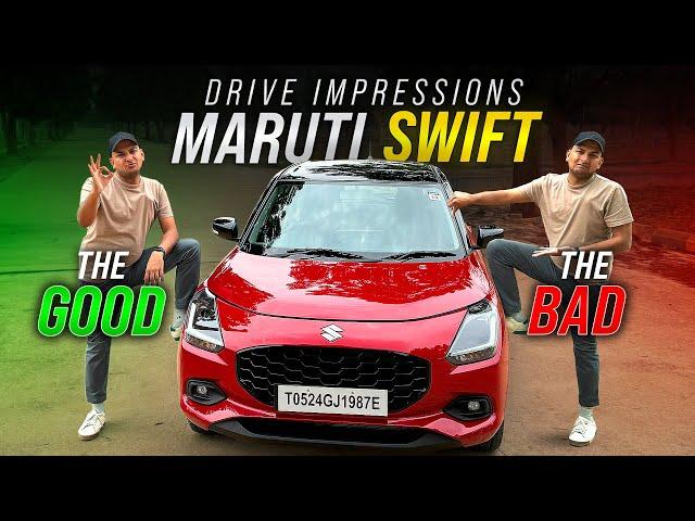 New Maruti Suzuki Swift Drive Impressions | Good bad and 3 cylinder | Gagan Choudhary