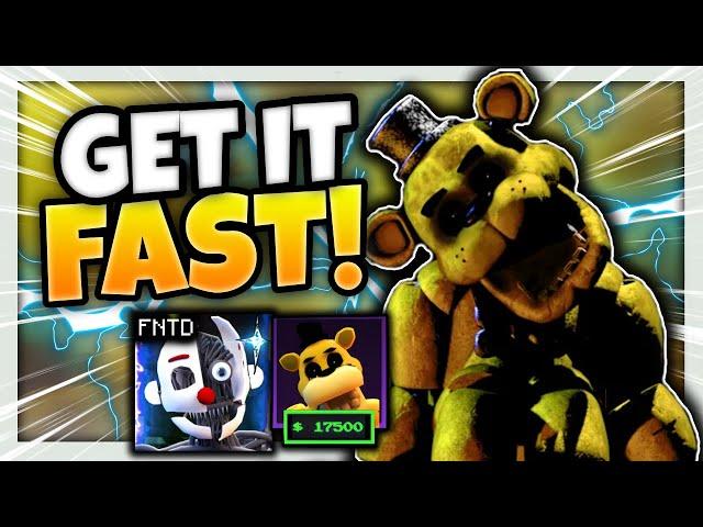 FASTEST Way to get The NEW *NIGHTMARE* ITS ME Unit OVERNIGHT!  | Five Nights TD