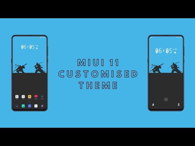 MIUI 11 Customised Theme | 3 Themes Customised into 1 Theme !